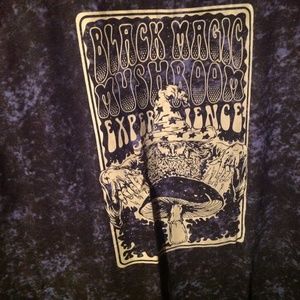 Black Magic Mushroom tank top